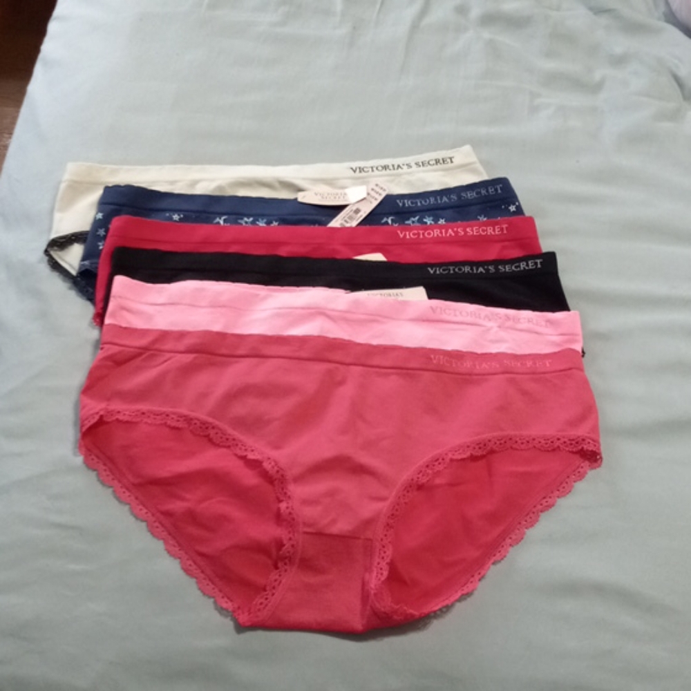 Victorias Secret Hiphugger Panties Lot of 6